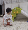babycare儿童滑梯可折叠收纳家用加厚室内宝宝游乐场滑滑梯 实拍图