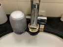 美的（Midea）净水器水龙头台式前置净水机家用厨房过滤器自来水直饮超滤机可视化可清洗滤芯除垢除氯 一机2芯【两年免换芯】 实拍图
