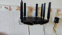 中兴（ZTE）【问天】BE7200Pro+ WiFi7家用路由器 双频聚合游戏加速 8颗独立信号放大器 满血2.5G网口 SR7410 实拍图