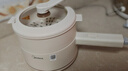 美的（Midea）电煮锅 小电锅 宿舍小锅 学生宿舍泡面电火锅 电蒸锅多功能辅食锅XZE2017 1.6L配蒸笼【国家补贴】 实拍图