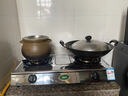 华帝（VATTI）燃气灶 家用台式 4.2kW易打理熄火保护 不锈钢面板双灶台灶具 JZT-i10035A【天然气产品】 实拍图