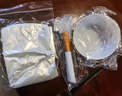 优家UPLUSDIY硅胶面膜刷面膜碗套装+保鲜面膜贴100片涂软膜泥膜 实拍图