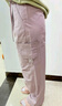 森马休闲裤女松紧腰阔腿裤脚口两穿夏季复古工装裤101324127012 实拍图