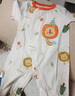 舒贝怡2件装婴儿衣服夏季薄款新生儿连体衣短袖哈衣儿童爬服黄色73CM 实拍图