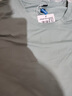真维斯（Jeanswest）冰丝短袖T恤男夏季纯色体恤衫宽松大码运动健身半袖男士速干上衣 实拍图