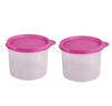 特百惠（Tupperware）干货收纳圆罐600ml保鲜盒圆形零食储藏盒水果保鲜盒随机色 随机色1个600ml 实拍图
