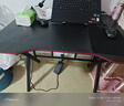 奥伦福特  电脑桌台式家用电竞游戏桌办公书桌简约书房写字桌子 碳纤维纹路单桌-80*60 升级款电竞桌 实拍图