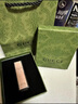 古驰（GUCCI）口红金管滋润哑光碎花唇膏礼盒送女朋友老婆女友生日礼物女礼盒装 碎花213 乌木玫瑰【礼盒装】 实拍图
