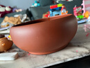 墨凛宜兴紫砂茶洗大号陶瓷小号水洗茶碗茶杯洗笔洗功夫茶具烟灰缸花盆 8英寸纯红茶洗 实拍图