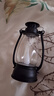 【露营灯】创意复古手提小夜灯网红迷你氛围小马灯桌面摆拍油灯 复古手提小夜灯【黑色1个】 实拍图