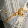 中国黄金（CHINA GOLD）足金精品幸福花嫁流苏黄金套链项链送女友老婆生日七夕情人节礼物 约 5.8g【克重多退少补】 实拍图