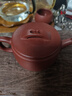 京东京造 宜兴紫砂壶 手工茶壶【原矿紫泥】煮泡茶具汉瓦壶套装 220ml礼盒 实拍图