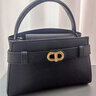 CHARLES&KEITH金属扣带凯莉包婚包手提单肩包包女包生日礼物CK2-50270880 Black黑色 S 实拍图