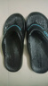 俞兆林（YUZHAOLIN）人字拖男女EVA情侣居家外穿沙滩凉拖鞋 YF252 黑色 40/41 实拍图