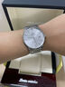 歐米茄瑞士认证手表男士机械表大方时尚镶钻奢华高档超薄专用男表 本色白面 实拍图