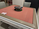 如喜【防侧翻-杀菌除湿低音Pro】麻将机全自动折叠餐桌一体家两用电动 防侧翻低音-粉桌面云锦白 请联系客服选择麻将牌大小 实拍图
