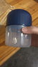 绞肉机小型打蒜器家用绞蒜切蒜器多功能辅食料理机电动蒜泥神器蒜蓉机自动切菜机压蒜器 蓝色-升级大电机 0.26L 实拍图