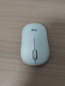 罗技（Logitech）M221 轻音鼠标 无线鼠标 办公鼠标 对称鼠标 带无线微型接收器 米白色 实拍图