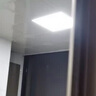 正泰（CHNT）led集成吊顶灯厨房灯面板灯铝扣板平板卫生间铝材16W哑白300*300 实拍图