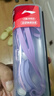 李宁（LI-NING） 儿童泳镜男女童防水防雾高清游泳眼镜泳帽套装宝宝高清游泳装备 【舒适印花】紫色 实拍图