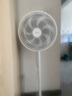 美的（Midea）【品质推荐】七叶轻音柔风电风扇/家用省电落地扇/台式电扇/广角摇头节能宿舍小型风扇 SAE35CA 实拍图