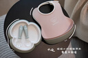 BabyBjorn原装进口婴幼儿儿童餐具五件套礼盒装宝宝餐盘辅食专用餐具送礼袋 五件套礼盒 | 粉色 实拍图
