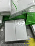 施耐德电气  双开单控开关 86型暗装二开开关插座面板 皓呈系列 奶油白色 实拍图