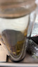 希诺双层玻璃杯男家用商务办公泡茶杯子过滤车载水杯XN-9301 265mL 实拍图