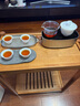 哲品游侠合一陶瓷旅行茶具套装便捷式整套送礼盒户外茶具茶盘露营旅游 新款-银月钛色茶具-陶瓷盖碗茶杯 实拍图