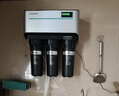安吉尔净水器家用直饮厨下式反渗透纯水机双出水400G流速0阻垢剂过滤器智能净饮机J1205-ROB8C银色 实拍图