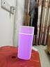 Hulker 【10W+销量加湿器】加湿器 卧室迷你家用办公室桌面车载低噪上加水小型usb空气加湿器 【白色充电款】双喷加湿/800ml大容量/无线使用 实拍图