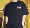 BOY LONDON【时光轮环】短袖情侣款春夏老鹰光环黑色T恤N01902 黑色 XL 实拍图