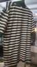 森马（Semir）[商场同款]POLO衫男2024夏季时尚撞色条纹上衣通勤风101324115110 实拍图
