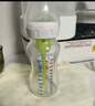 布朗博士玻璃奶瓶 3-6月新生婴儿防胀气防呛 宽口径奶瓶270ml 双兔 实拍图