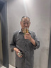XDO一键开盖水杯男士茶杯双层玻璃泡茶杯子防爆耐高温全钢盖 实拍图