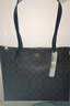 蔻驰（COACH）【官方授权店】奢侈品女包ZIP30系列托特包单肩手提包送女友礼物 4455IMAA8深棕色(郑州) 实拍图