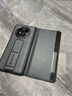 皮皮壳【京仓速发】适用于华为matex5手机壳真皮翻盖腕带防摔耐磨X5头层真皮保护套超薄全包腕带支架壳 【羽纱黑】真皮腕带支架款 实拍图
