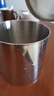 HUYO304不锈钢茶杯茶水分离大容量水杯泡茶缸子老式防摔怀旧带盖口杯 304不锈钢带盖茶杯【13cm】 实拍图
