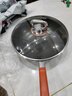 爱仕达（ASD）钛瓷晶钢不粘炒锅32cm304复合钢燃气电磁炉通用CC32E6Q 实拍图