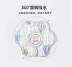 嫚熙（EMXEE）婴儿口水巾宝宝纱布围嘴纯棉薄款围兜可旋转按扣【礼盒装 3条】 龙之国物语+后花园茶会+夏日柠檬 实拍图