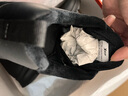 特步运动鞋男鞋跑步鞋冬季加绒皮面防水轻便减震休闲慢跑鞋棉鞋黑色 实拍图
