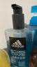 阿迪达斯 （adidas）男士沐浴露洗发水洗面奶三效合一 冰点600ml 清爽控油 保湿清洁 实拍图
