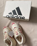 adidas「寻光者」SPIRITAIN 2.0厚底网面老爹鞋阿迪达斯轻运动   奶油白/浅猩红/金属银   41 实拍图
