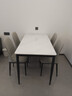 时黛家居意式极简岩板餐桌轻奢现代小户型西餐桌长方形饭桌 实拍图