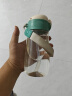 G.DUCKKIDS小黄鸭儿童弹盖吸管水杯500ml 带提绳弹盖设计安全卡扣帝拿绿 实拍图