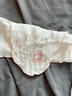 全棉时代婴儿隔汗巾纱布吸汗巾儿童宝宝纯棉垫背巾25cm*50cm，3条/袋 实拍图