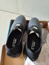 回力（Warrior）男鞋夏季透气网鞋男一脚蹬休闲运动鞋子男软底网面鞋 黑色 40  实拍图