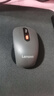 联想（Lenovo） 无线蓝牙双模充电鼠标 蓝牙5.0/3.0 便携办公鼠标人体工学设计 Howard风暴灰充电版 实拍图