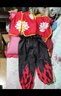哪吒衣服套装演出服 六一儿童节表演演出服 哪吒衣服套装（十件套） 110 （全套道具） 实拍图