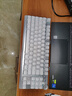 狼蛛（AULA）机械键盘无线/蓝牙/有线三模F 87键键盘炫彩灯效侧刻键线分离电竞游戏吃鸡键盘台式笔记本电脑通用 茶轴电竞键盘+鼠标+耳机三件套 三模高特 实拍图